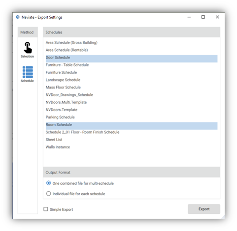 Naviate Accelerate extract and update 2
