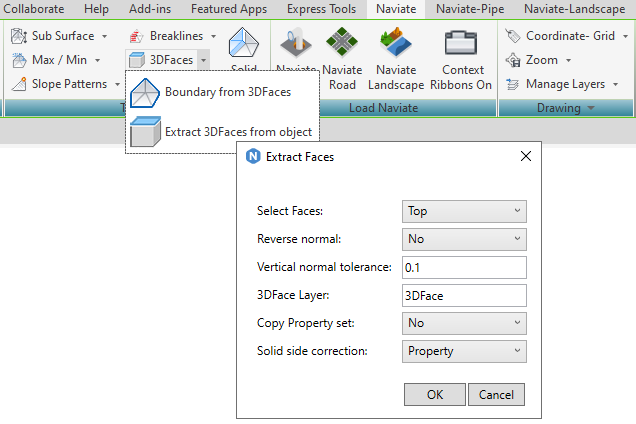 civil 3d surface boundary data clipart