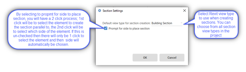 Naviate Accelerate section from element